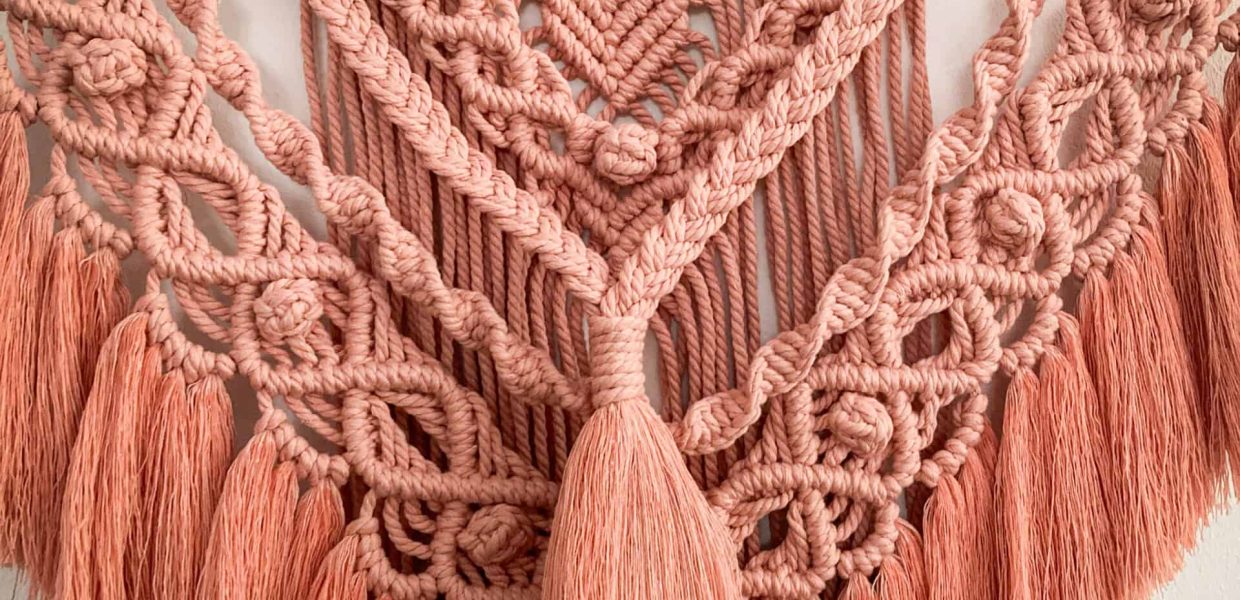 macramé wallhanging